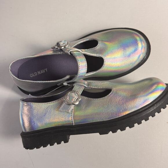 Old Navy Secure Strap Platform Mary-Jane  Girl’s Shoes Sz 3Y NWT - Picture 8 of 11